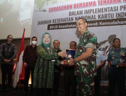 Berikan Pemahaman Hak Jaminan Yankes, BPJS Sarasehan Bersama TNI dan PNS TNI Denpasar
