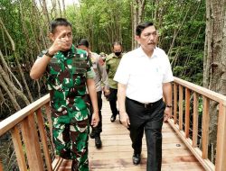Pastikan Kesiapan G20, Pangdam Dampingi Menko Marves Simulasikan Alur Pergerakan VVIP