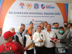 Menpora Apresiasi PB PSI Sukses Gelar Kejurnas Squash 2022
