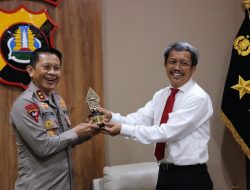 Kakanwil Kemenkumham Bersama Direktur HAKI Gelar Audiensi dengan Kapolda Bali