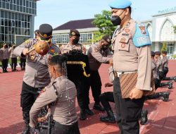 Buka Tradisi Penyambutan Baja di Polres Gresik, Ini Pesan Kapolres