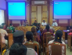 Jelang G20, Dandim Badung dan Kapolresta Denpasar Sosialisasikan Kamtibmas di Kantor Lurah Benoa