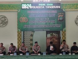 Polres Tangerang Selatan gelar Maulid Nabi Muhammad SAW