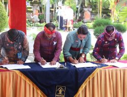 Kanwil Kemenkumham Bali Tandatangani Pakta Integritas Netralitas ASN Jelang Pemilu 2024
