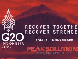 Dukung KTT G20, Peak Solutions Group Bantu Kebutuhan Logistik dan Operasional Panitia