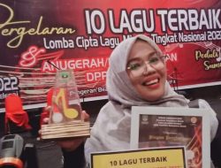 Pasan Mandeh Karya Rika Amir Jadi Lagu Terbaik Lomba Cipta Lagu Minang Tingkat Nasional 2022