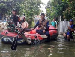 Terendam Banjir, Warga Garden City dan Alamanda Periuk Tinggal di Pengungsian