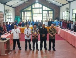 Gandeng Seluruh Organisasi Pers Tubaba, KPU Sosialisasi Tahapan Pemilu 2024