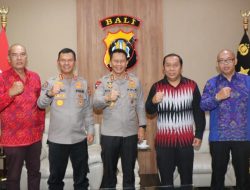 Kapolda Putu Jayan Danu Putra Terima Audiensi dari Komisi Penyiaran Indonesia Daerah Bali