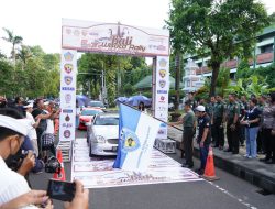 Pangdam IX/Udayana Lepas Peserta Jamnas Wisata Rally dan Fun Rally Putaran Terakhir