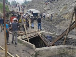 Lubang Tambang Meledak, 6 Pekerja Masih Terjebak di Kedalaman 200 M
