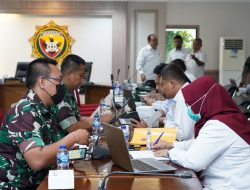 Pastikan Taat Asas dan Aturan, Kodam IX/Udayana Terima Tim BPK RI Lakukan Entry Meeting