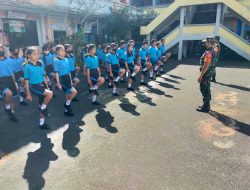 Babinsa Koramil 04/Kintamani Goes To School Bina Generasi Muda