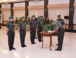 Pangdam Leads Handover of Two Positions Kodam IX/Udayana Officials