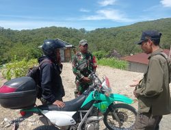 Pentingnya Menjaga Cagar Alam Gunung Mutis, Babinsa Kodim 1621/TTS Lakukan Koordinasi.