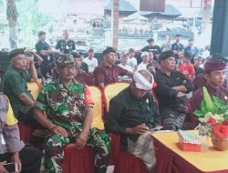 BABINSA BERSINERGI BERSAMA BHABINKAMTIBMAS PERKUAT KEAMANAN DESA ADAT, HADIRI RAPATKAN SIPANDU