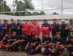 Babinsa Kodim Bangli Hadiri Pembukaan Turnamen Bola Voli