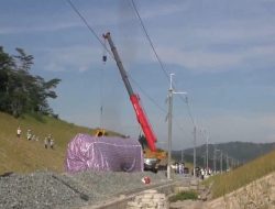 Kereta Teknis KCJB Terguling, Warga Padalarang: Getaran Seperti Gempa