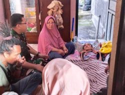 Bentuk Kepedulian Atasi Stunting, Kodim 1628/Sumbawa Barat Berikan Bantuan Kepada Anak Penderita