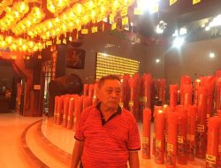 800 Lampion Hiasi Malam Imlek di Vihara Nimmala Tangerang