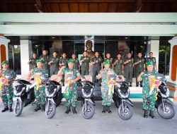 Berjasa Membentuk Prajurit Profesional, Pangdam Apresiasi 5 Pelatih Rindam IX/Udy Yang Akan Pensiun