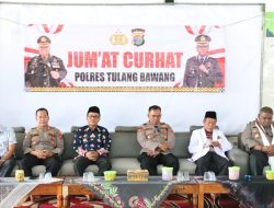 Kapolres Tulang Bawang Gelar Jum’at Curhat di Ponpes, Ini Unek-Unek Yang Disampaikan Warga