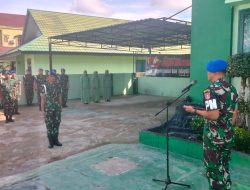 Hindari Pelanggaran dan Tetap Semangat Menjalankan Tugas, Dandenpom VI/3 Bulungan Terima Laporan Korps Wadandenpom
