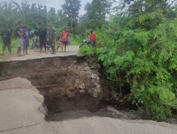 Terendam Banjir, Puluhan Hektar Sawah Ditinjau Dandim 1625/Ngada