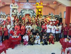Jaga Kerukunan Umat Beragama, Dandim Tabanan Hadiri Perayaan Hari Raya Imlek