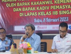 Kakanwil Kemenkumham Bali Berikan Penyuluhan di Lapas Kelas IIB Singaraja
