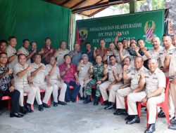 Persatuan Purnawirawan TNI AD Kabupaten Tabanan Silaturahmi di Kodim 1619/Tabanan