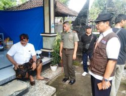 Wujud Sinergitas dengan Pemda, Dandim Dampingi Wabup Klungkung Pantau Coklit Serentak Pemilu 2024