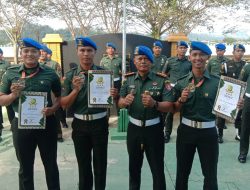 Serahkan Penghargaan dan Tali Asih, Dandenpom : Jangan Berhenti Terus Ukir Prestasi