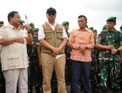 Danrem 162/WB Dampingi Menhan RI Selama Kunjungan di Kabupaten Lombok Tengah