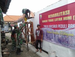 Melalui Program Praja Raksaka Peduli Rakyat, Kodim 1609/Buleleng Rehab Tiga Unit RTLH
