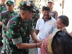 Danrem 163/WSA Didampingi Dandim 1611 Badung Tinjau Rehab RTLH di Denpasar Utara