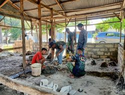 2 Unit RTLH Direhab Kodim 1604/Kupang, Ini Yang Disampaikan Dandim