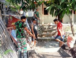 Begini Antusias Warga Dukung Pembangunan RTLH Kodim 1623/Karangasem