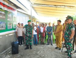 Danrem 161/WS Meninjau Progres RTLH Program Praja Raksaka Peduli Rakyat di Desa Oebelo
