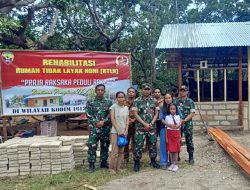 Dandim Sumba Barat Tinjau Rehab RTLH, Ini Yang Dilaporkan Danramil Walakaka