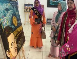 Lukisan Artificial Intelligence Denny JA Gugah Wawasan Delegasi IMLF