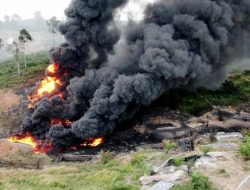 Ledakan Sumur Minyak Ilegal di Musi Bayuasin Tewaskan 1 Pekerja dan 1 Lainnya Terluka Parah
