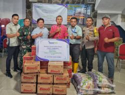 PT Dayasa Aria Prima Salurkan Ratusan Sembako kepada Warga Terdampak Banjir di Driyorejo