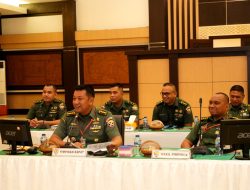 Samakan Persepsi, Kodam IX/Udayana Gelar Rakornis Bidang Personel TA. 2023