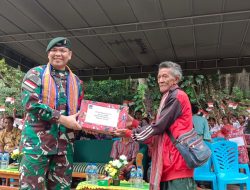 Tingkatkan Taraf Hidup, Satgas Yonif RK 744/SYB Resmikan MCK untuk Warga Perbatasan RI-RDTL