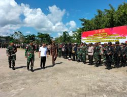 Jelang Kunker Presiden RI di Labuan Bajo, Danrem 161/WS Pimpin Apel Gelar Pasukan Pam VVIP