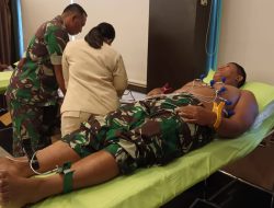 Deteksi Penyakit Jantung Koroner, Kesdam IX/Udayana Laksanakan Penyuluhan Kesehatan di Makodam