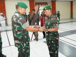 Diserahkan oleh Danrem 163/WSA, Letkol Teguh Waluyo Resmi Jabat Dandim 1611/Badung