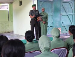 Hari Pertama Menjabat, Dandim 1611/Badung Beri Jamdan