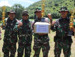 Jadi Ajang Lomba Nembak Antar Koramil, Ini Cara Dandim Bima Latih Personelnya